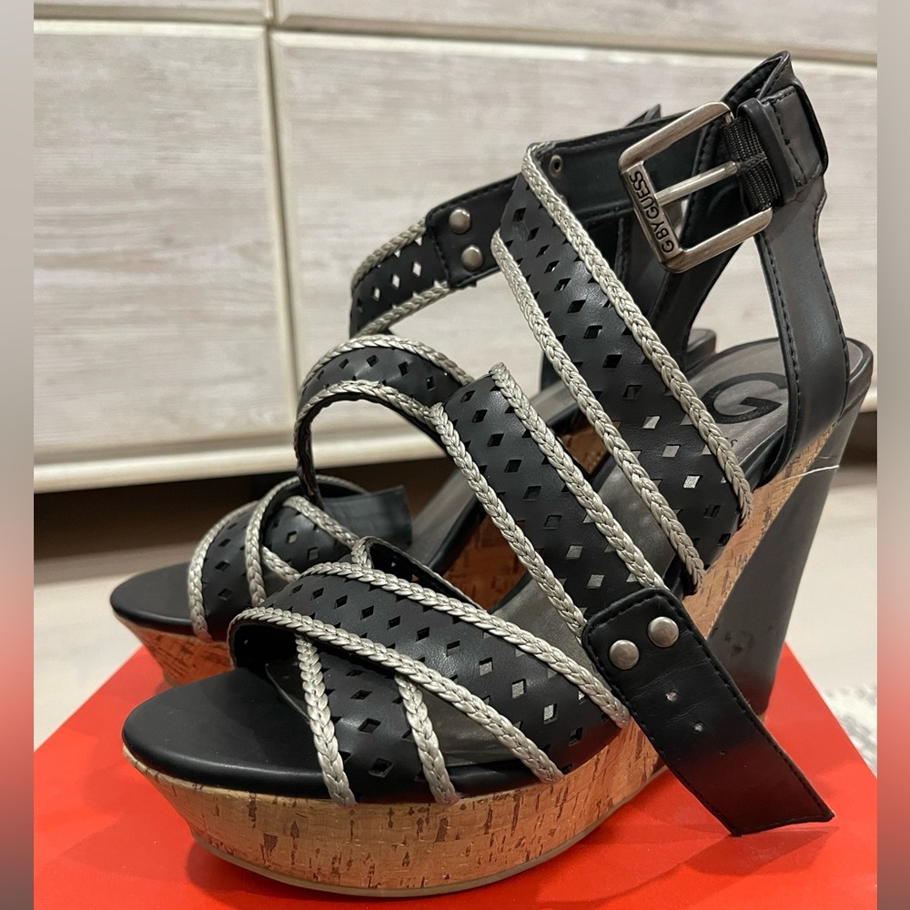 G by Guess wedged heels